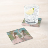 Dansers in Roze Edgar Degas Kartonnen Onderzetters (Insitu)