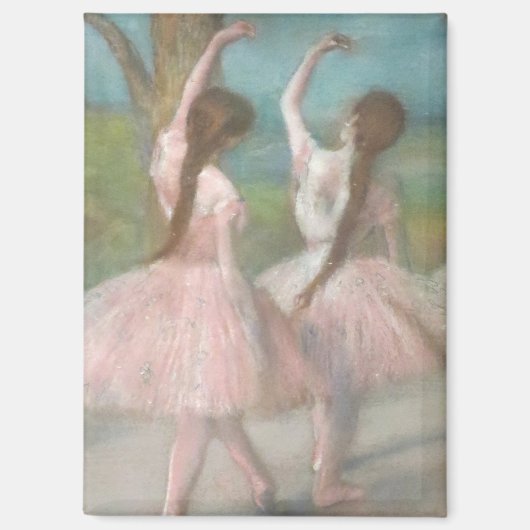Dansers in Roze Edgar Degas Magneet (Voorkant)