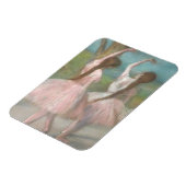 Dansers in Roze Edgar Degas Magneet (Linkerzijde)