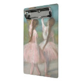 Dansers in Roze Edgar Degas Mini Klembord (Angled2)