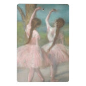 Dansers in Roze Edgar Degas Mini Klembord (Achterkant)