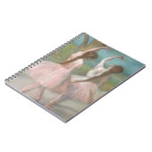 Dansers in Roze Edgar Degas Notitieboek (Linkerzijde)