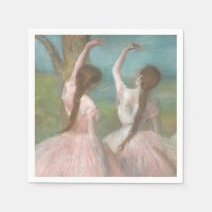 Dansers in Roze Edgar Degas Servet