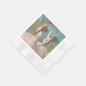 Dansers in Roze Edgar Degas Servet (Hoek)
