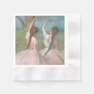 Dansers in Roze Edgar Degas Servet