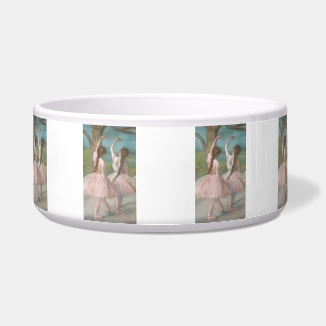 Dansers in Roze Edgar Degas Voerbakje (Voorkant)