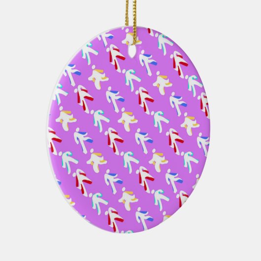 dansers keramisch ornament (Rechts)