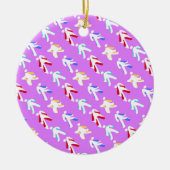 dansers keramisch ornament (Voorkant)