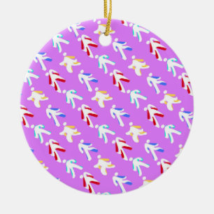 dansers keramisch ornament