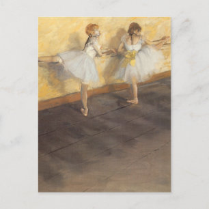 dansers op de balie door Edgar Degas,  ballet Briefkaart