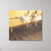 dansers op de balie door Edgar Degas,  ballet Canvas Afdruk (Voorkant)