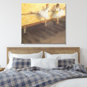 dansers op de balie door Edgar Degas,  ballet Canvas Afdruk (Insitu (Slaapkamer))
