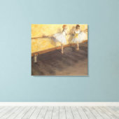dansers op de balie door Edgar Degas,  ballet Canvas Afdruk (Insitu (Houten vloer))