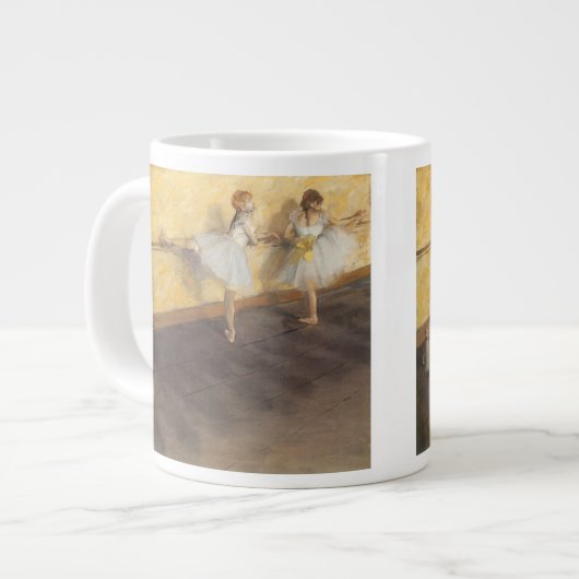 dansers op de balie door Edgar Degas, ballet Grote Koffiekop (Links)