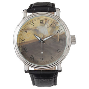 dansers op de balie door Edgar Degas, ballet Horloge