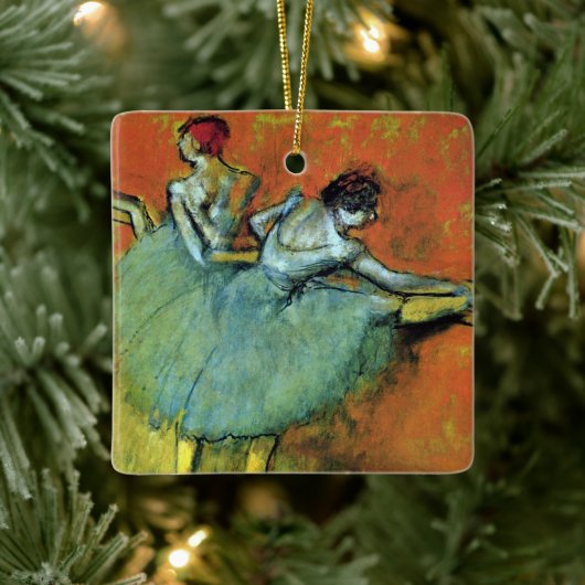 dansers op de balie door Edgar Degas, ballet Keramisch Ornament (Boom)