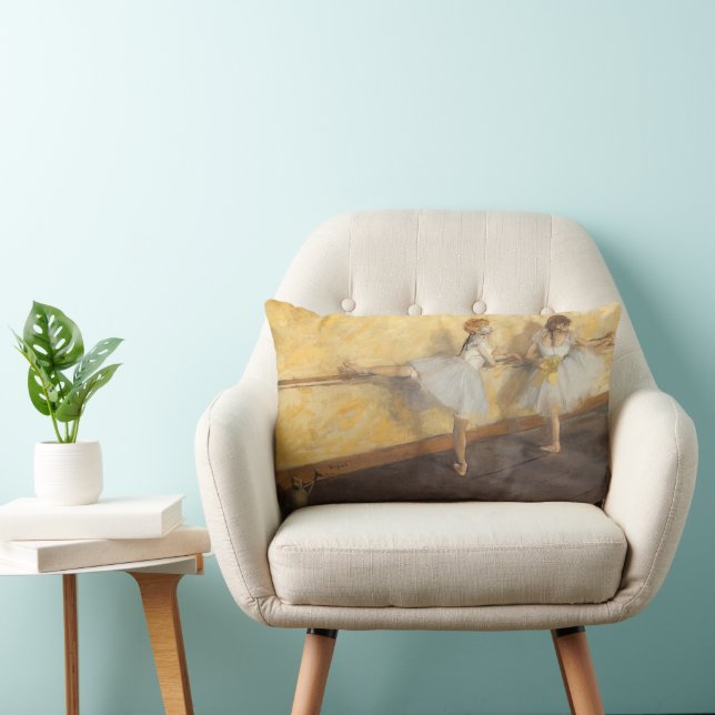 dansers op de balie door Edgar Degas,  ballet Kussen (Stoel)