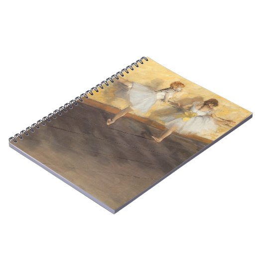 dansers op de balie door Edgar Degas,  ballet Notitieboek (Linkerzijde)