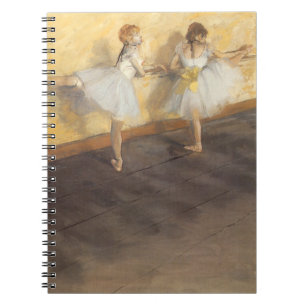 dansers op de balie door Edgar Degas,  ballet Notitieboek