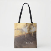 dansers op de balie door Edgar Degas,  ballet Tote Bag (Voorkant)