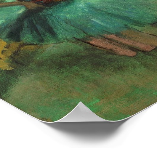 Dansers, Roze en Groen van Degas, Kunst Poster (Hoek)