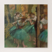 Dansers, Roze en Groene Edgar Degas Legpuzzel (Verticaal)