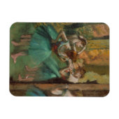 Dansers, Roze en Groene Edgar Degas Magneet (Horizontaal)