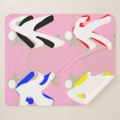 dansers sherpa deken (Voorkant (horizontaal))