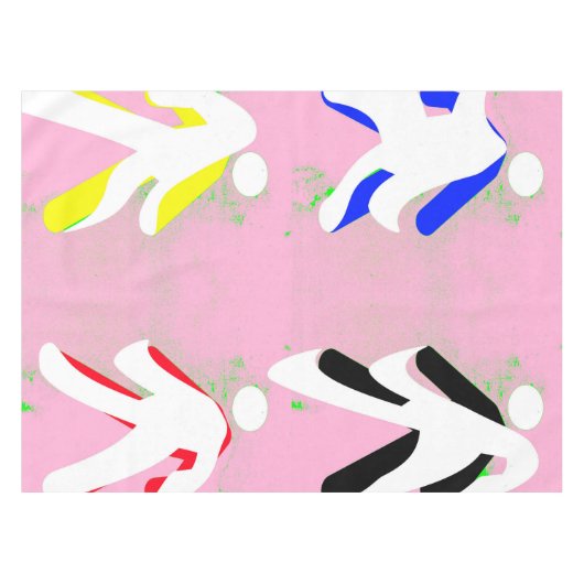 dansers tafelkleed (Voorkant (Horizontaal))