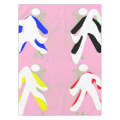 dansers tafelkleed (Voorkant)