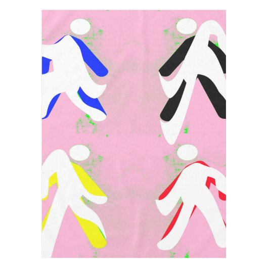 dansers tafelkleed (Voorkant)