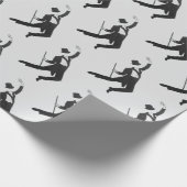 Dansers verpakken papier (Hoek)