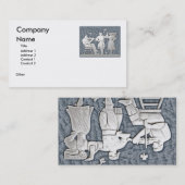 dansers visitekaartje (Voorkant / Achterkant)