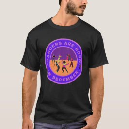 Dansers worden geboren in december alternatieve on t-shirt