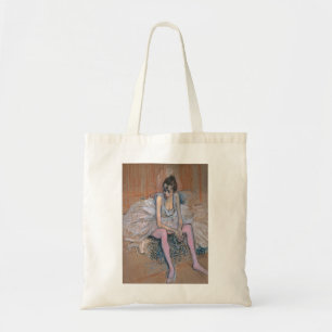 DANSEUSE ASSISE AUX BAS ROZEN TOTE BAG