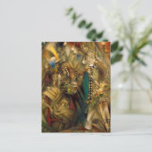 Danseuse au café (Dancer in a Cafe) van Metzinger Briefkaart (Staand voorkant)