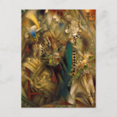 Danseuse au café (Dancer in a Cafe) van Metzinger Briefkaart (Voorkant)