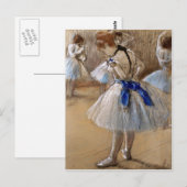 Danseuse (danser), Edgar Degas Briefkaart (Voorkant / Achterkant)
