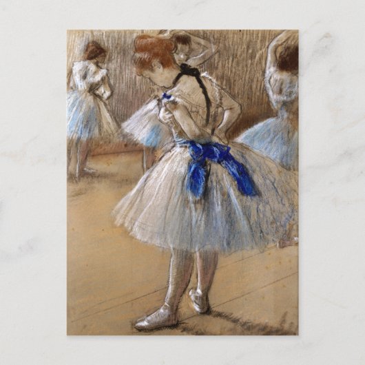 Danseuse (danser), Edgar Degas Briefkaart (Voorkant)