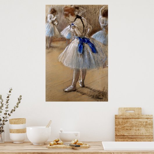 Danseuse (danser), Edgar Degas Poster (Keuken)
