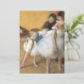 Dansexamen van Edgar Degas, Oude Ballet (Staand voorkant)