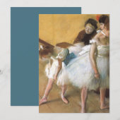Dansexamen van Edgar Degas, Oude Ballet (Voorkant / Achterkant)