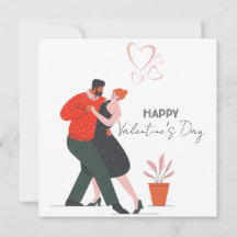 Dansfiguur Valentijnsdag