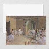 Dansfoyer in de Opera van Edgar Degas (Voorkant / Achterkant)