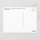 Dansfoyer in de Opera van Edgar Degas Briefkaart (Achterkant)