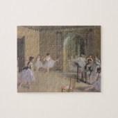 Dansfoyer in de Opera van Edgar Degas Legpuzzel (Horizontaal)