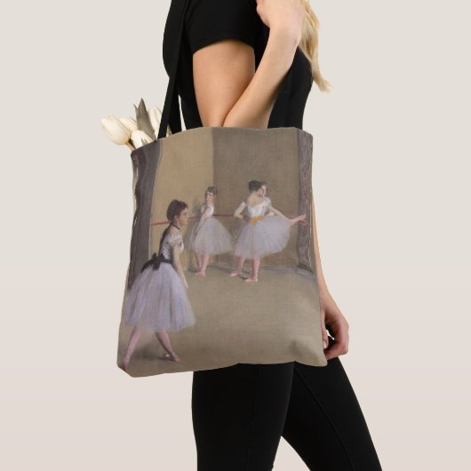 Dansfoyer in de Opera van Edgar Degas Tote Bag (Dichtbij)