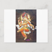 dansganesha briefkaart (Voorkant)