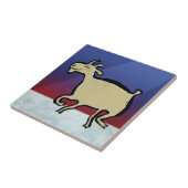 dansgeit tegeltje (Zijkant)