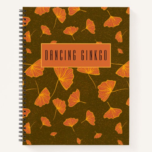 dansginkgo notitieboek (Voorkant)